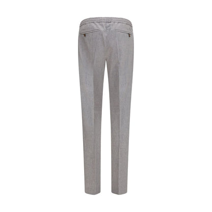 Gray Wool Oves Aries Casual Pants