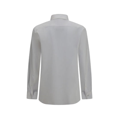 White Cotton Dress Shirt