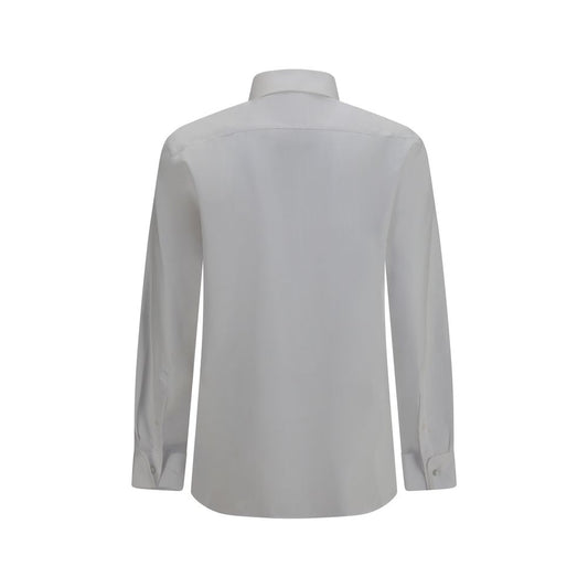 White Cotton Dress Shirt