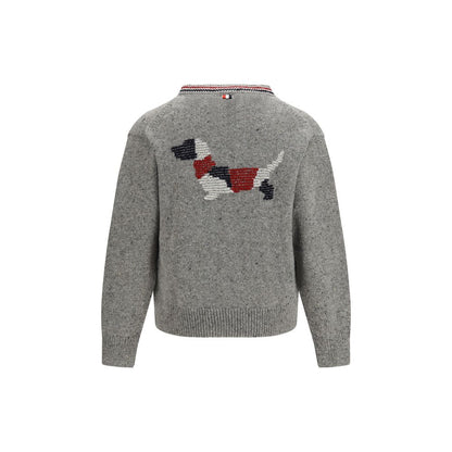 Gray Wool Oves Aries Cardigan