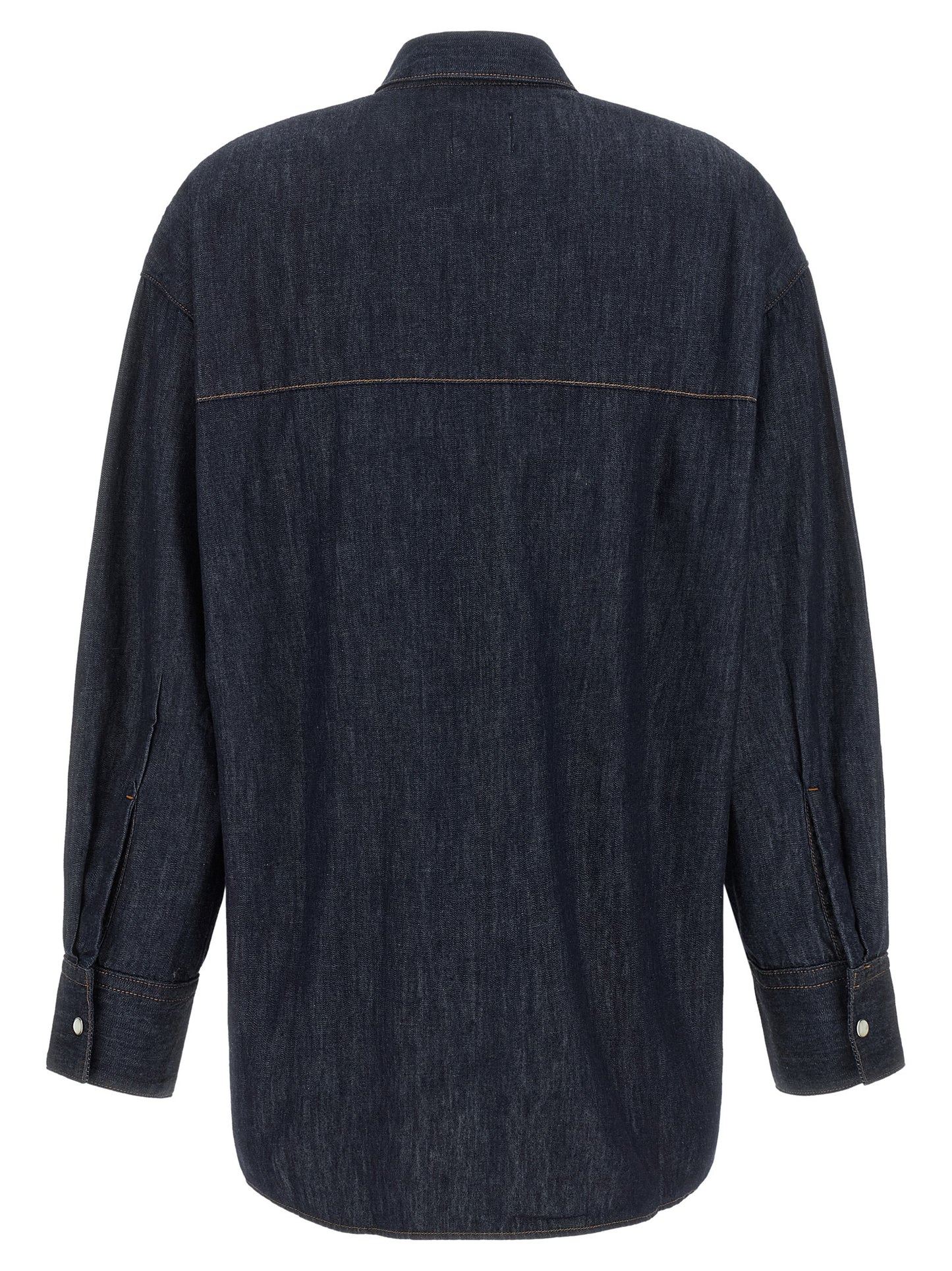 Blue Cotton Blouse