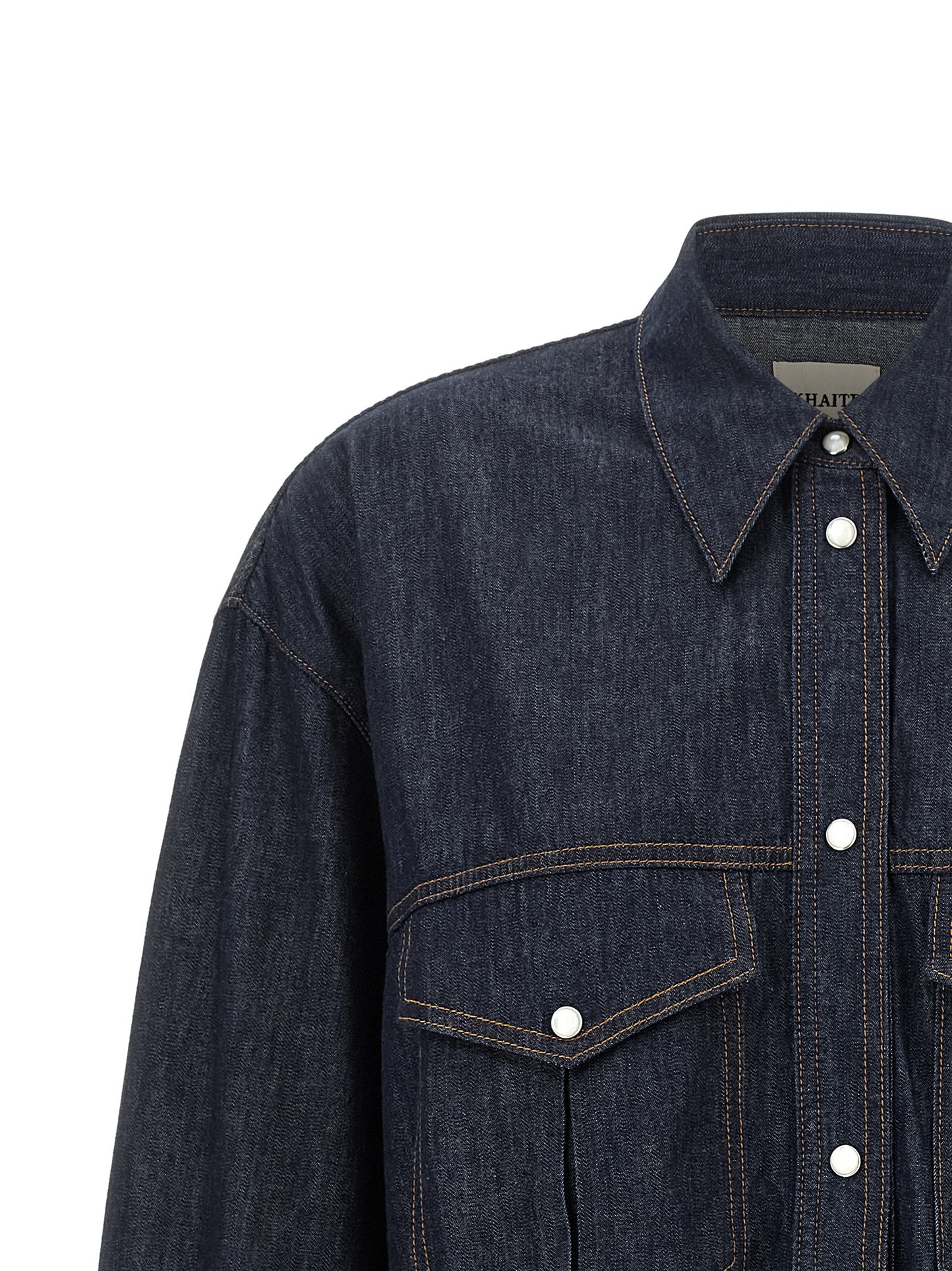 Blue Cotton Blouse