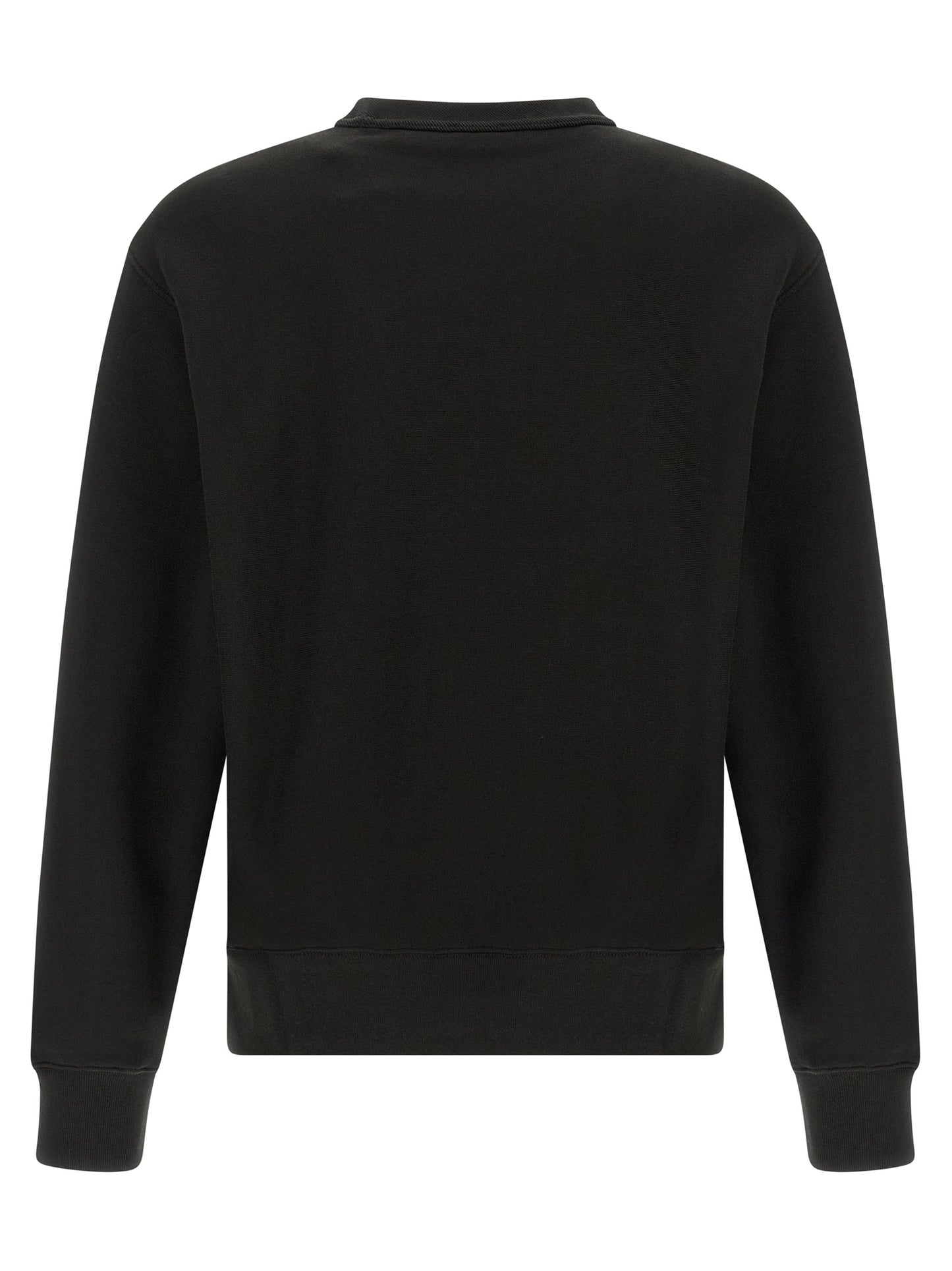 Black Cotton Sweatshirt