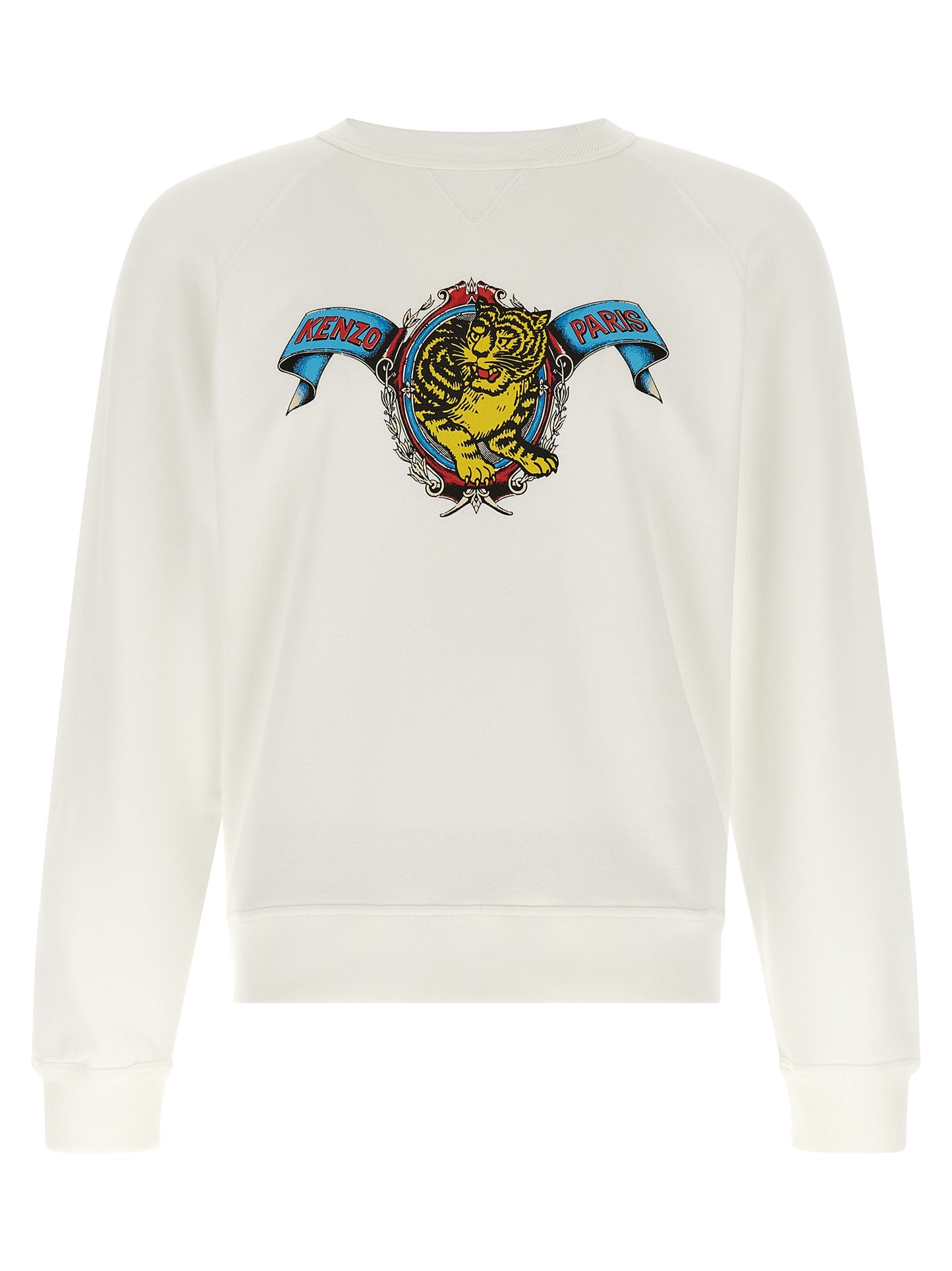 White Viscose Sweatshirt