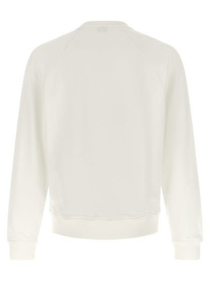 White Viscose Sweatshirt