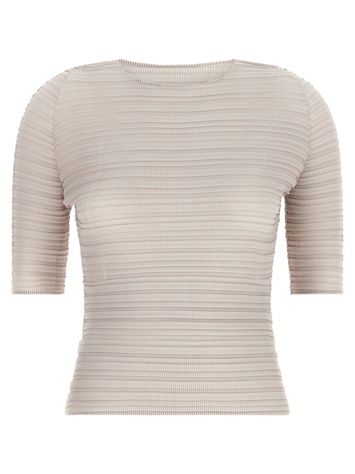 Beige Polyester Blouse