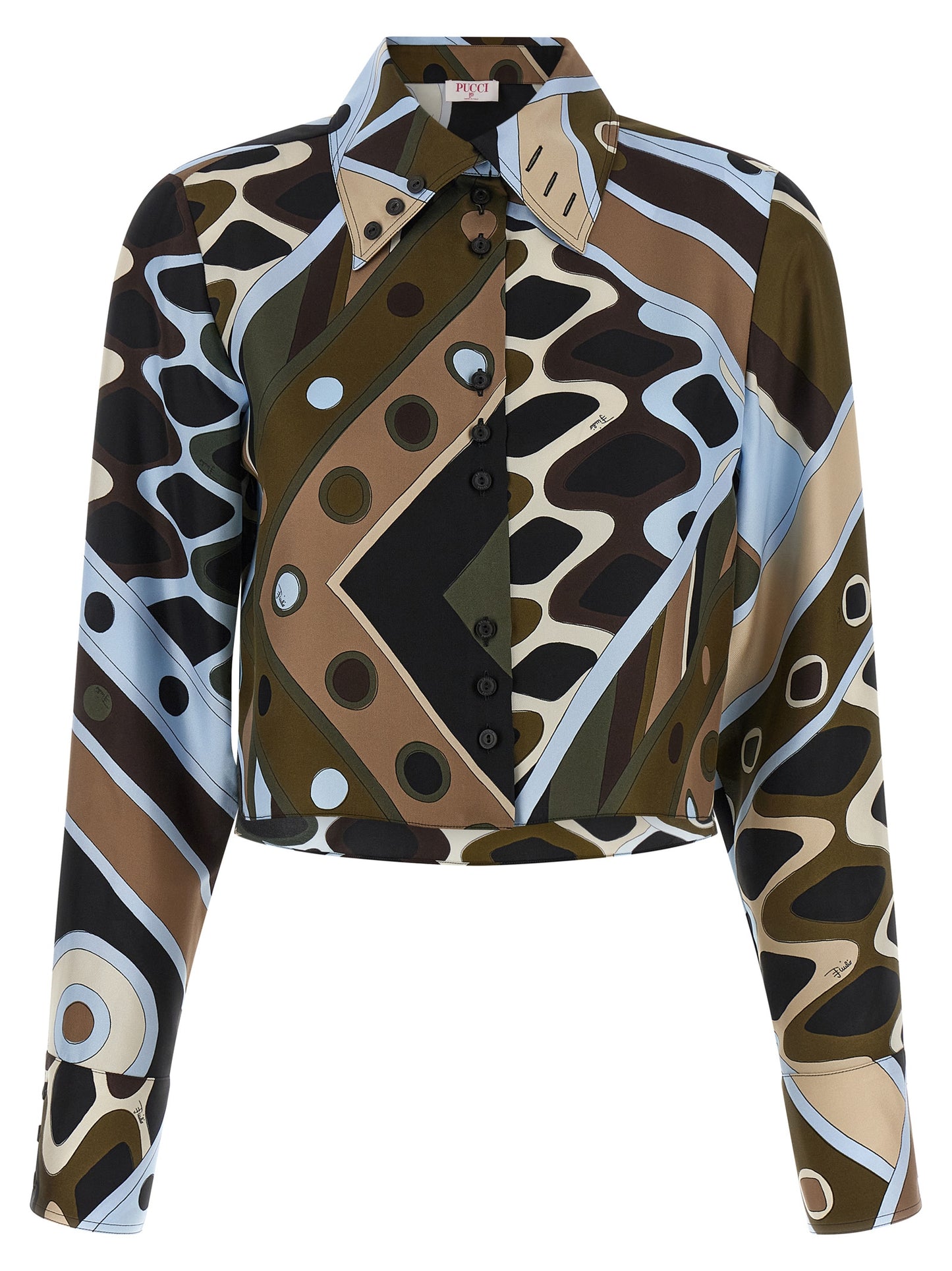 Multicolor Silk Blouse