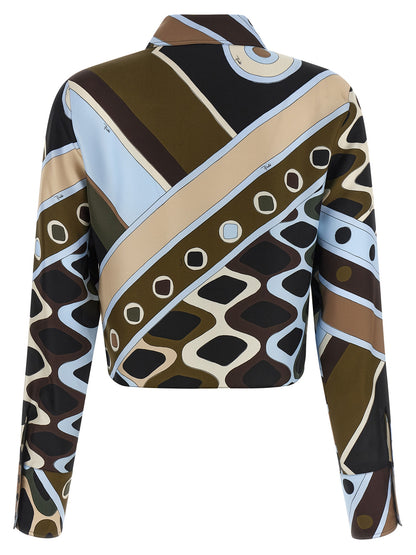 Multicolor Silk Blouse