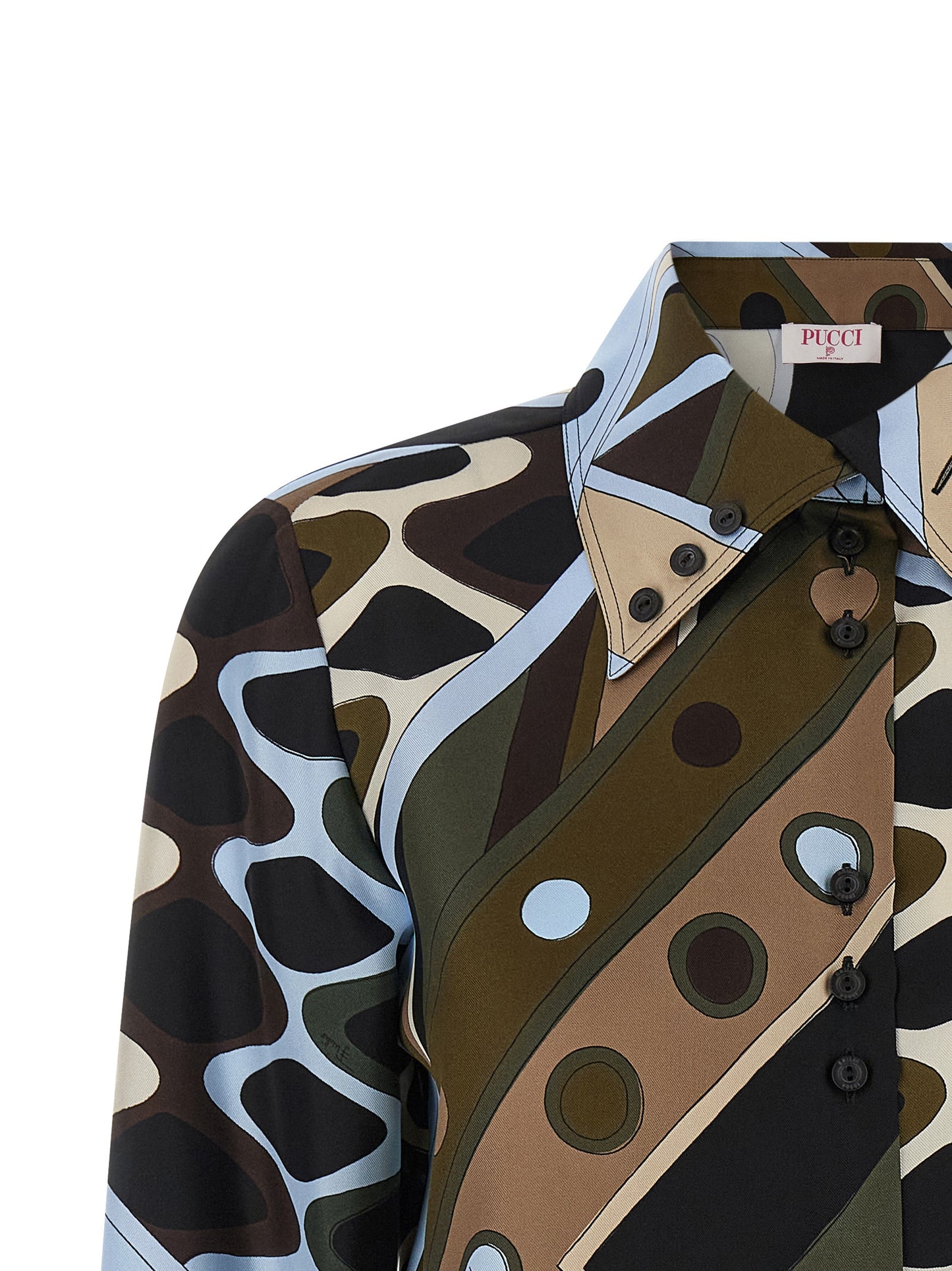 Multicolor Silk Blouse