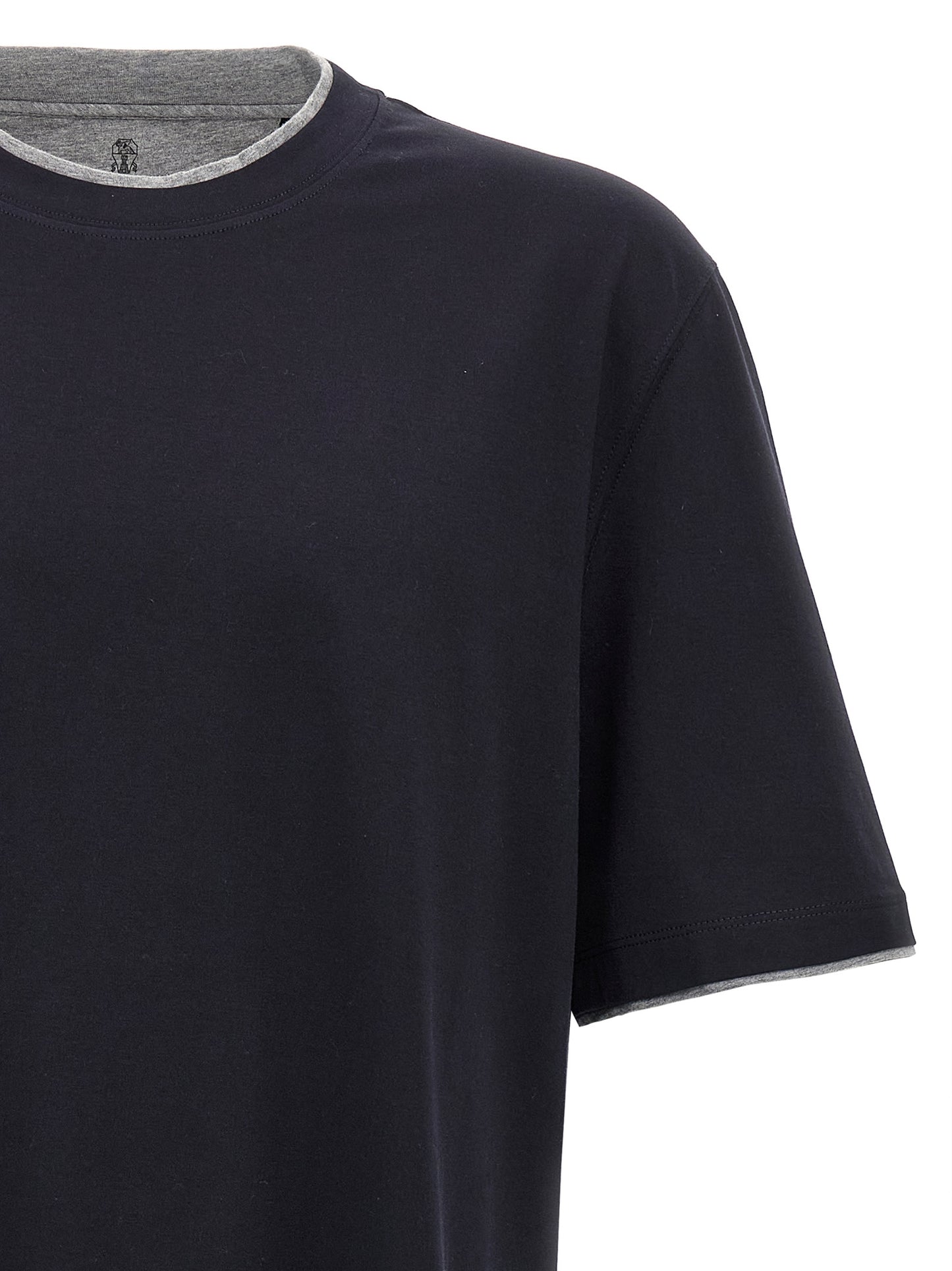 Blue Cotton T-Shirt