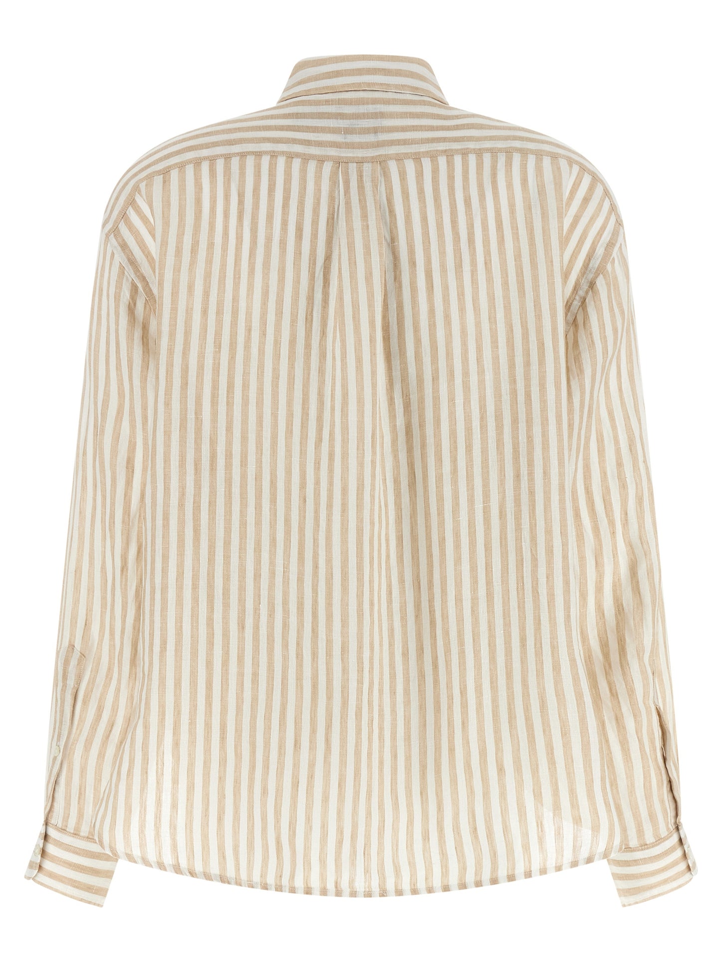 Beige Linen Blouse