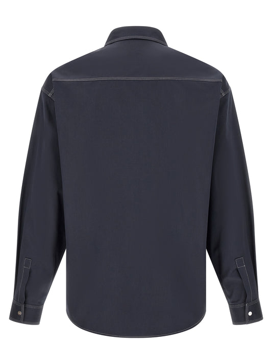 Blue Cotton Blouse