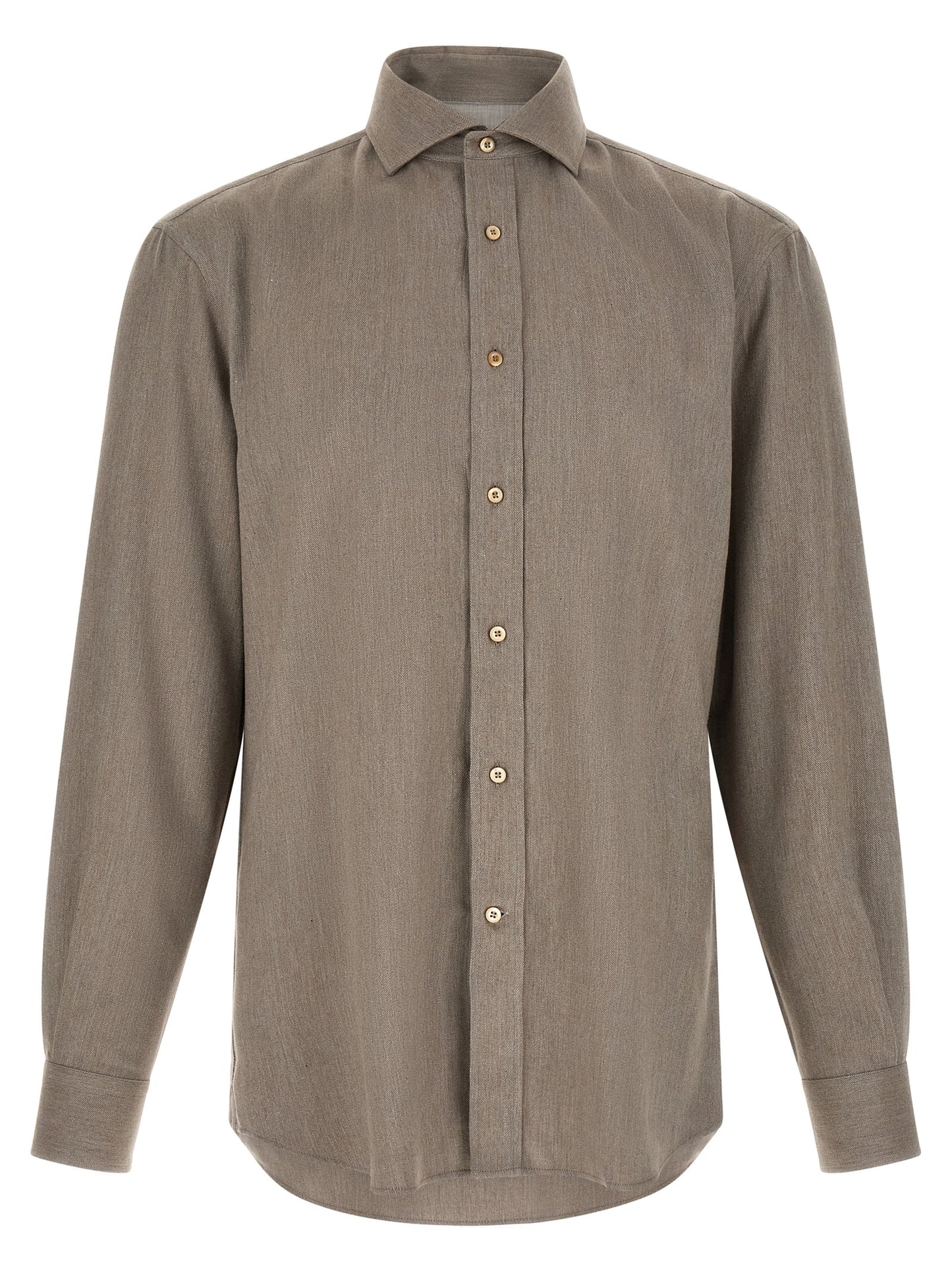 Gray Cotton Blouse