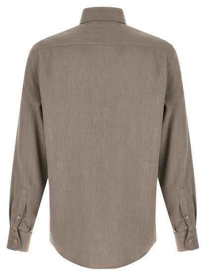 Gray Cotton Blouse
