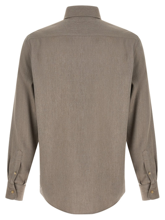 Gray Cotton Blouse