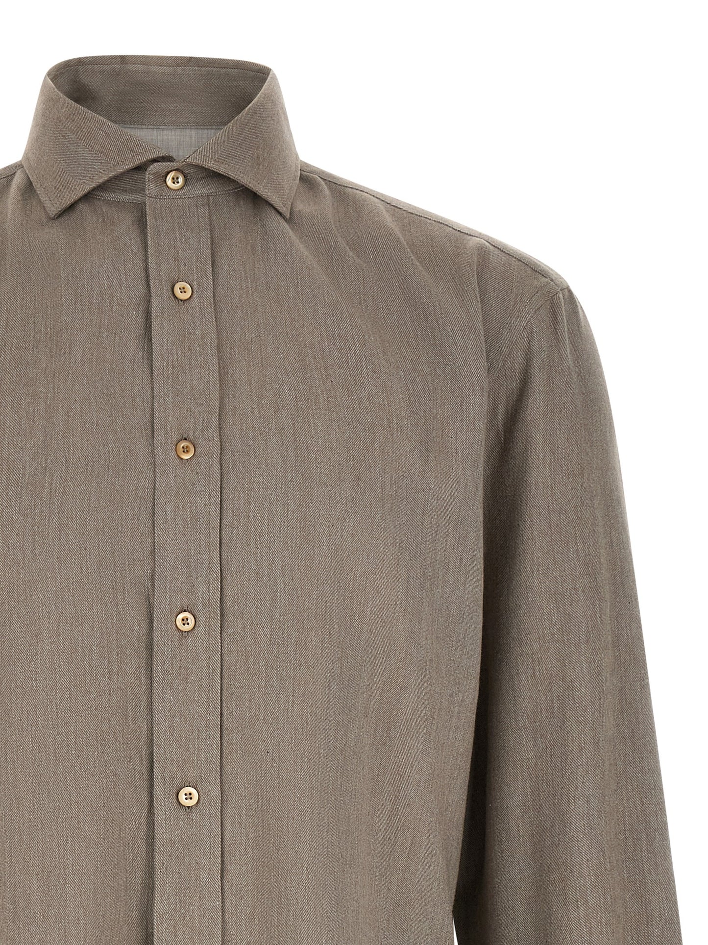 Gray Cotton Blouse