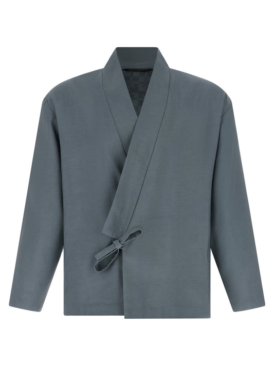 Gray Wool Blazer