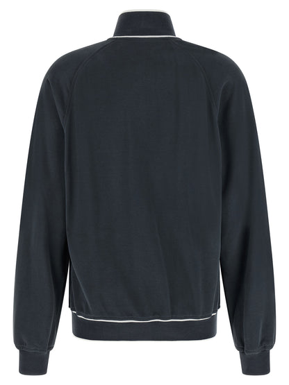 Blue Cotton Sweatshirt