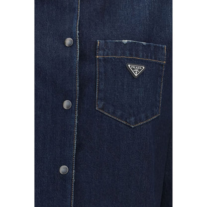 Blue Cotton Denim Jacket