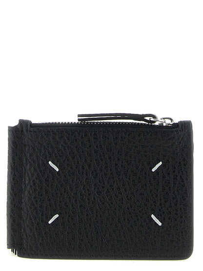 Black Calfskin Leather Wallet
