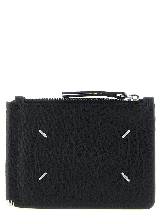 Black Calfskin Leather Wallet