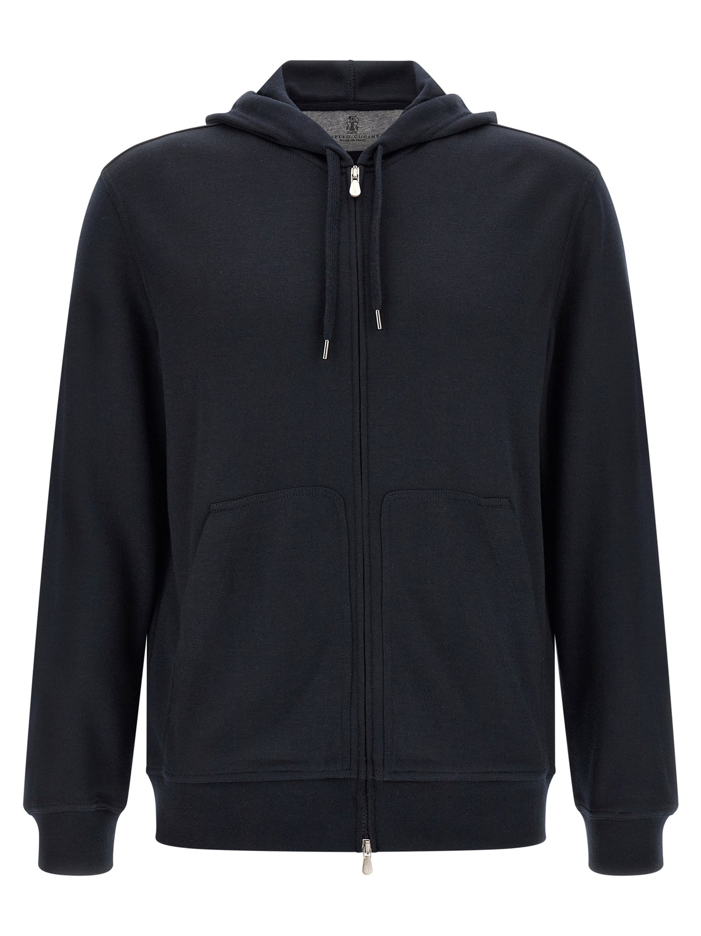 Blue Cashmere Sweatshirt