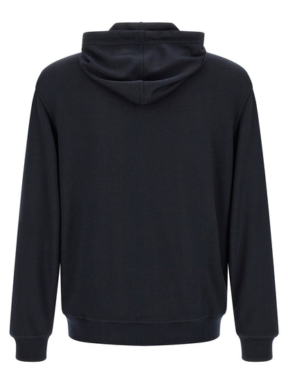 Blue Cashmere Sweatshirt