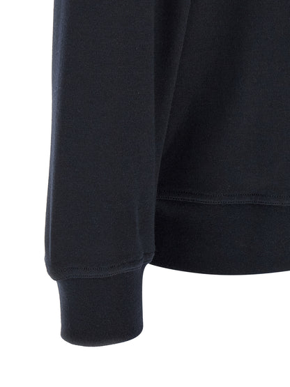 Blue Cashmere Sweatshirt