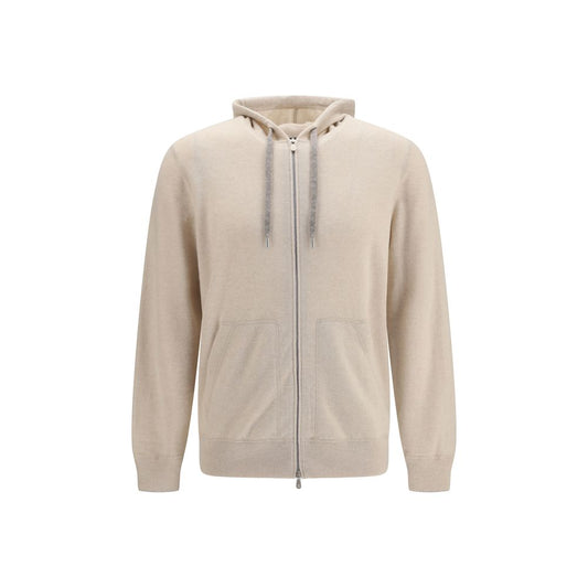 Beige Cashmere Sweatshirt