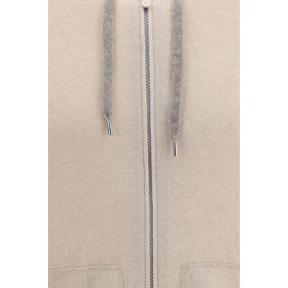 Beige Cashmere Sweatshirt