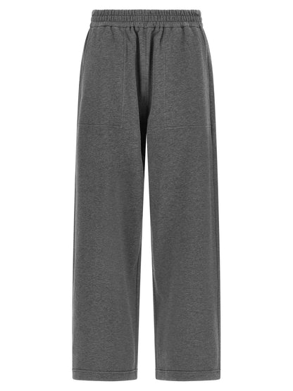 Gray Cotton Joggers (Workout Pants)