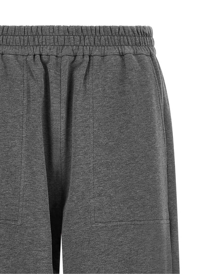 Gray Cotton Joggers (Workout Pants)