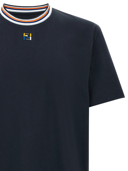 Blue Cotton T-Shirt