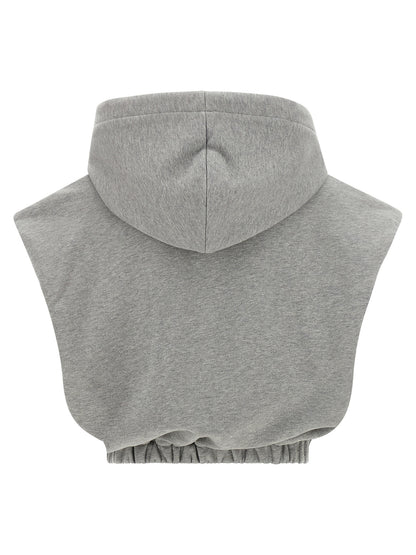 Gray Cotton Sweatshirt