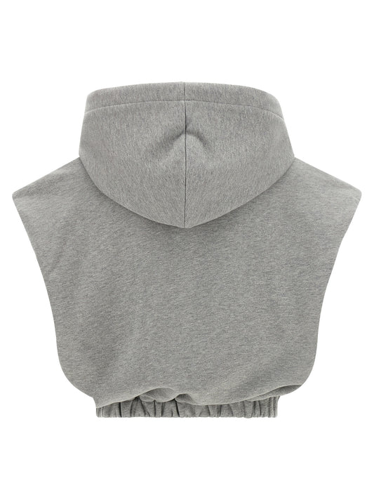 Gray Cotton Sweatshirt
