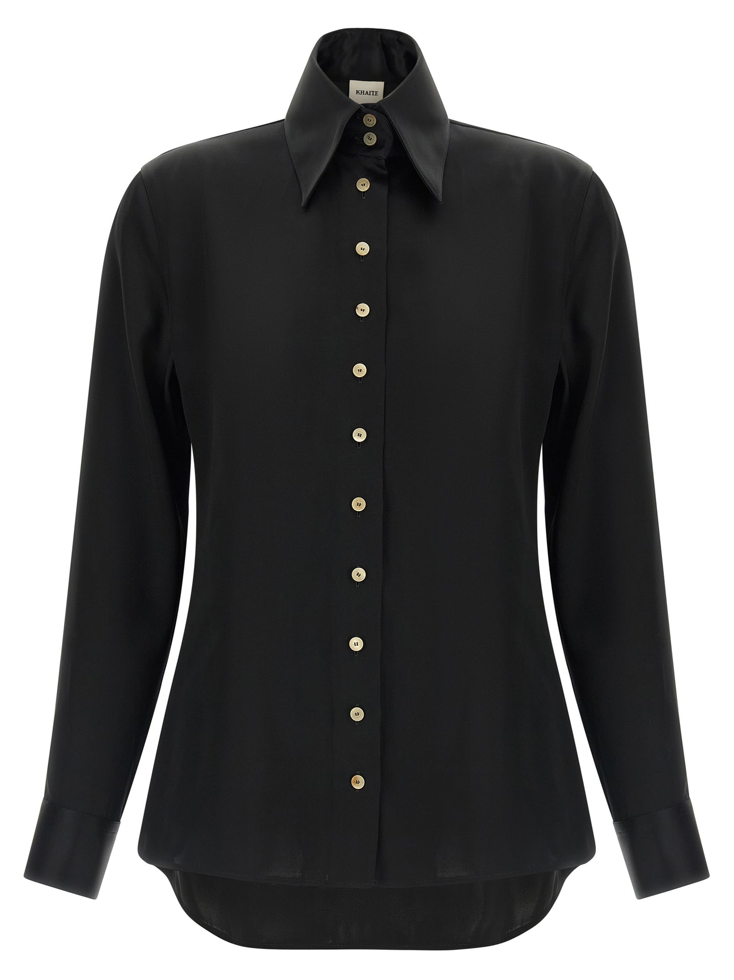 Black Acetate Blouse