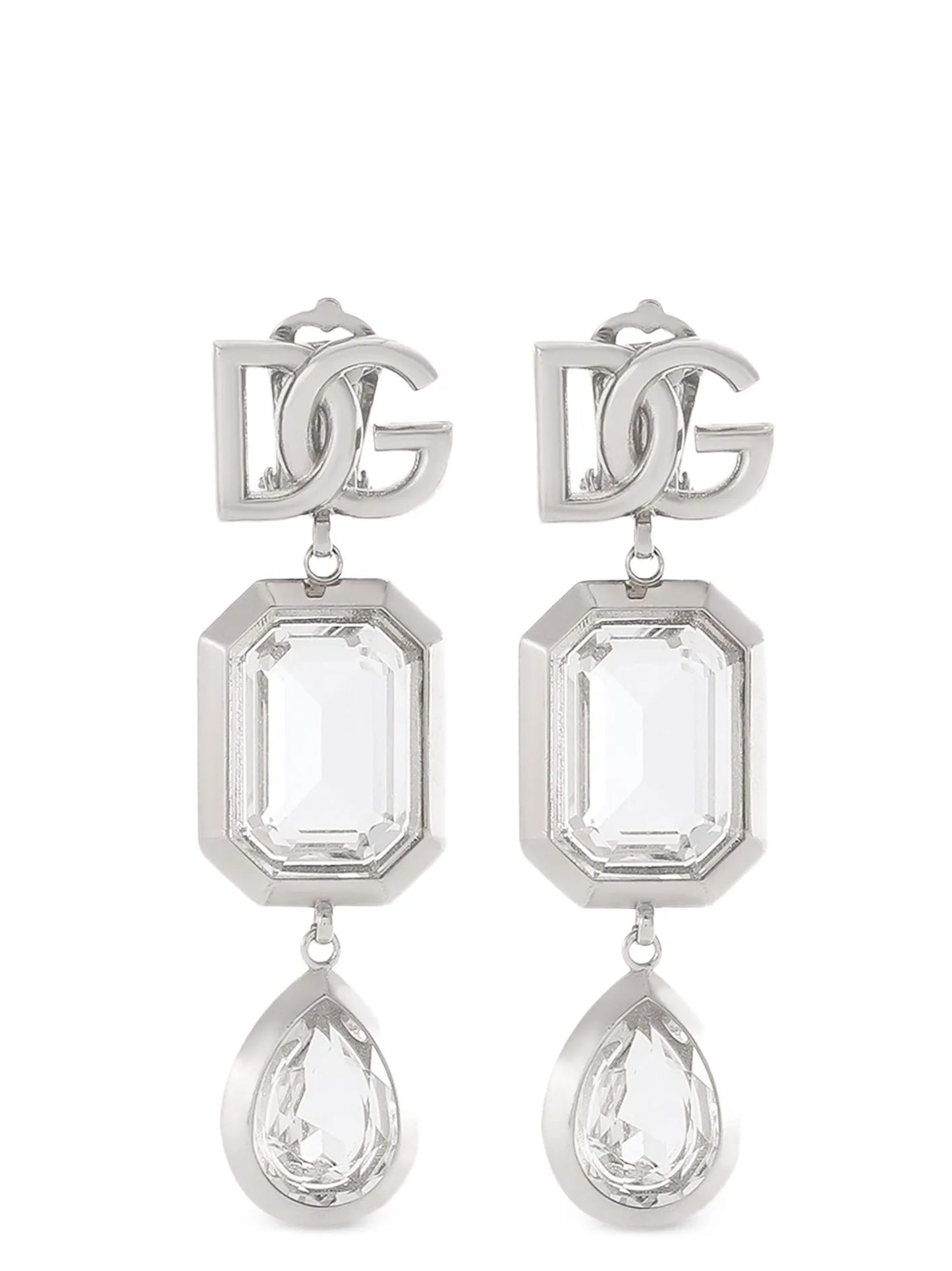 Silver Brass Earrings