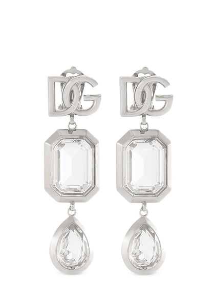Silver Brass Earrings