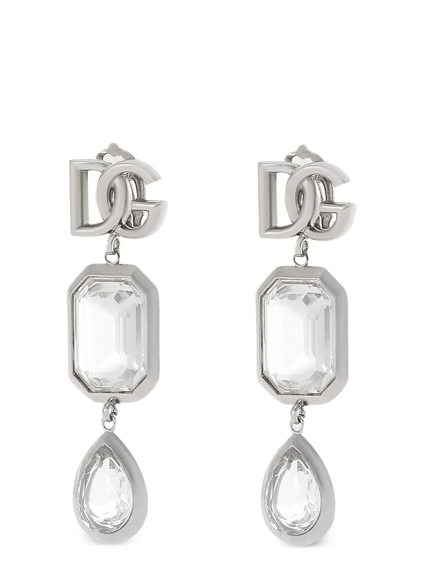 Silver Brass Earrings