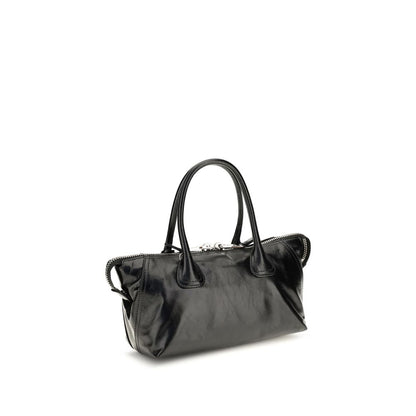Black Calf Leather Bos Taurus Handbag