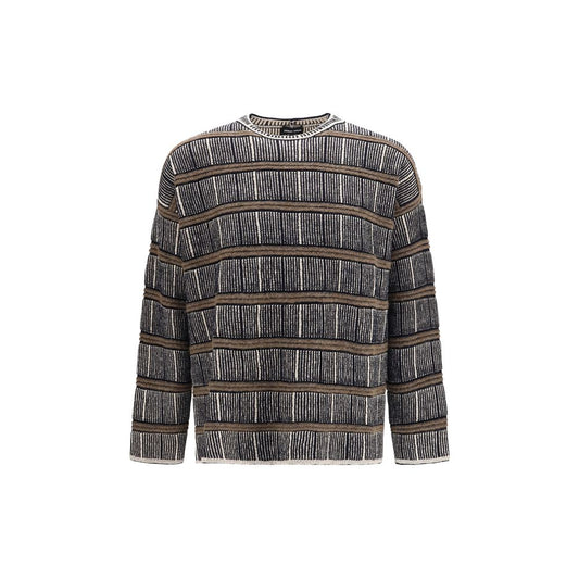 Blue Silk Sweatshirt