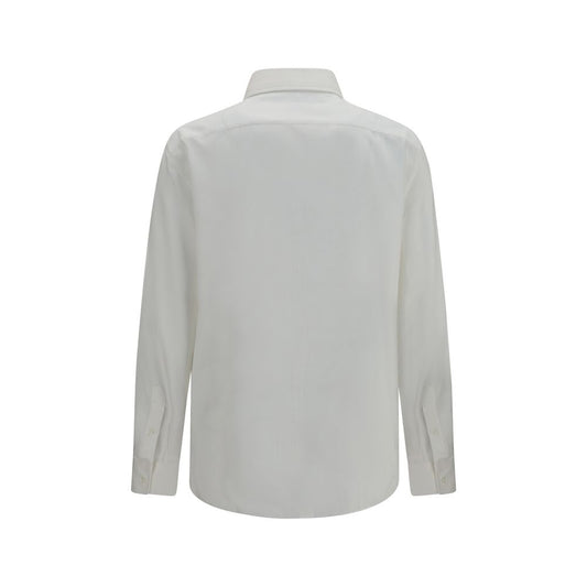 White Cotton Dress Shirt