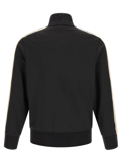 Black Polyester Sweatshirt