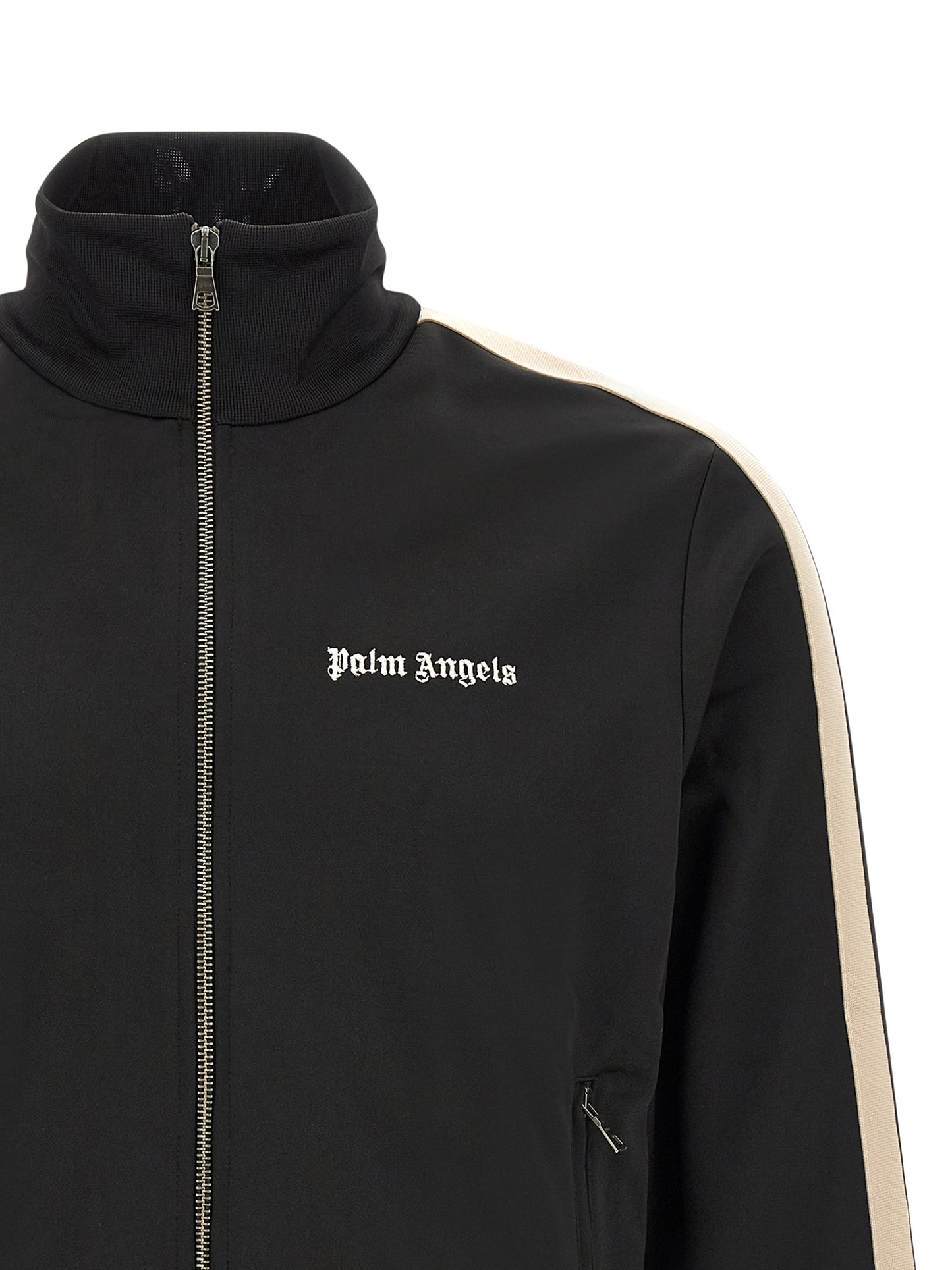 Black Polyester Sweatshirt