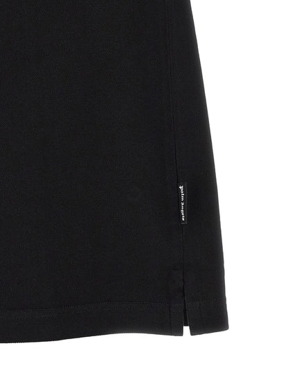 Black Cotton Polo Shirt