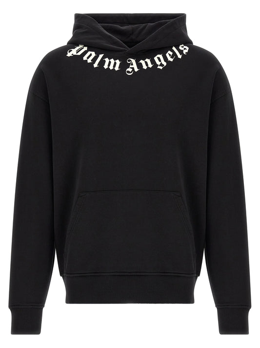 Black Cotton Sweatshirt