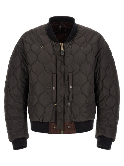 Multicolor Polyamide Bomber