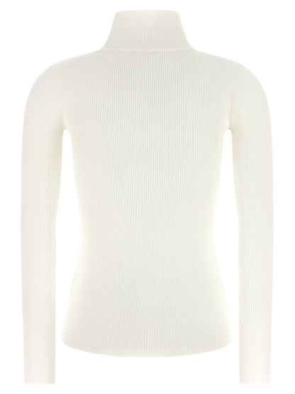 White Lycra Cardigan