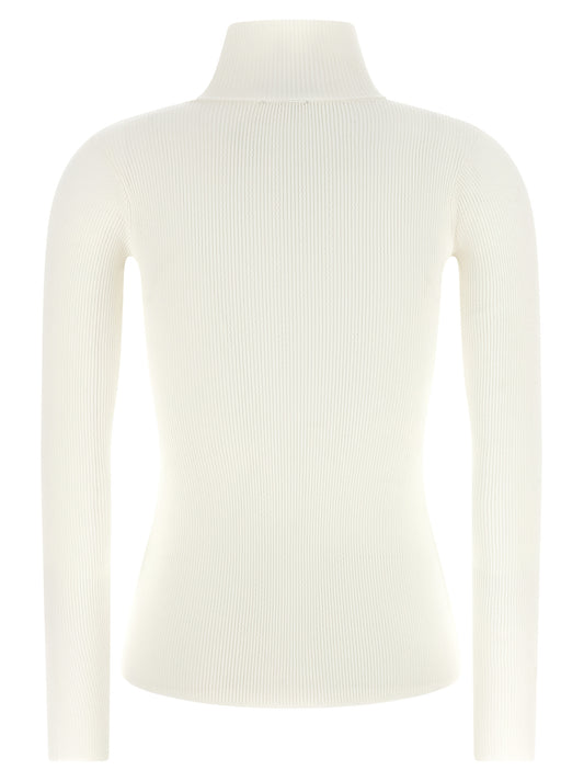 White Lycra Cardigan