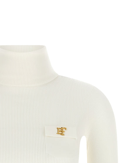 White Lycra Cardigan